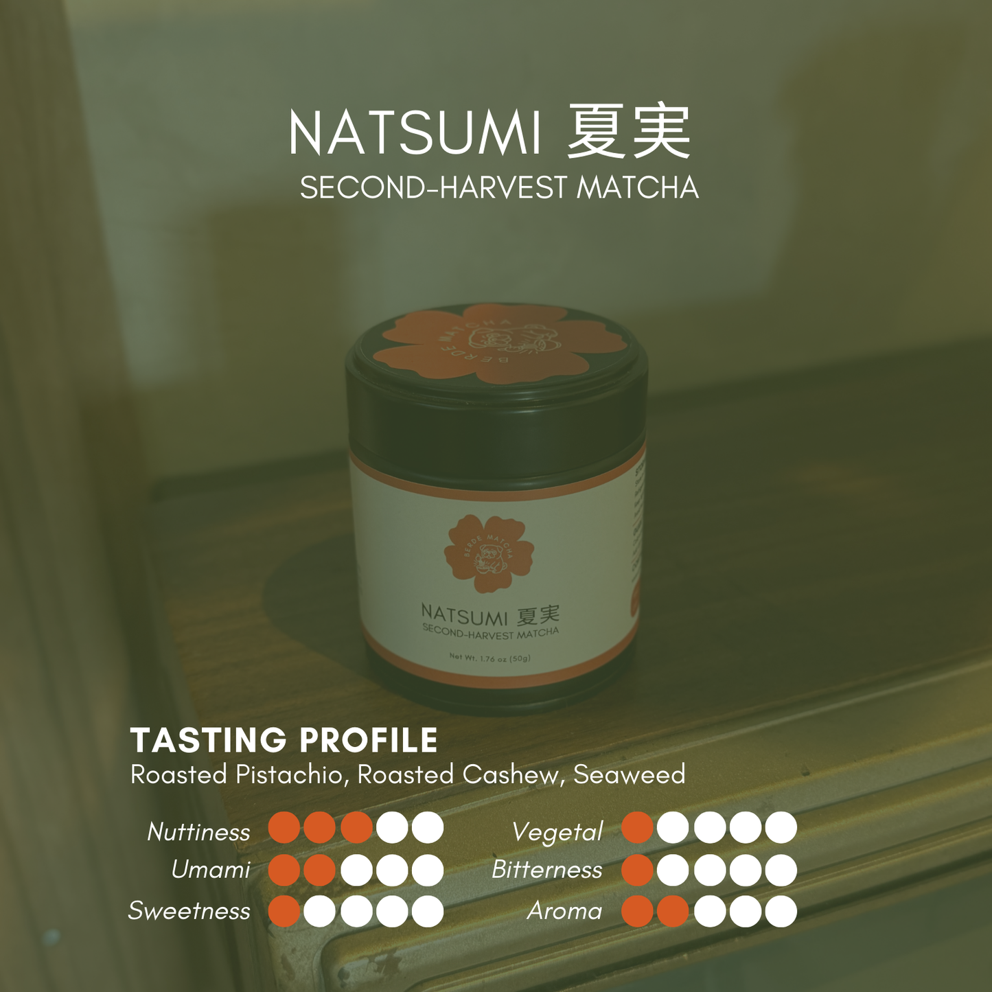 NATSUMI (Second Harvest Matcha Powder)